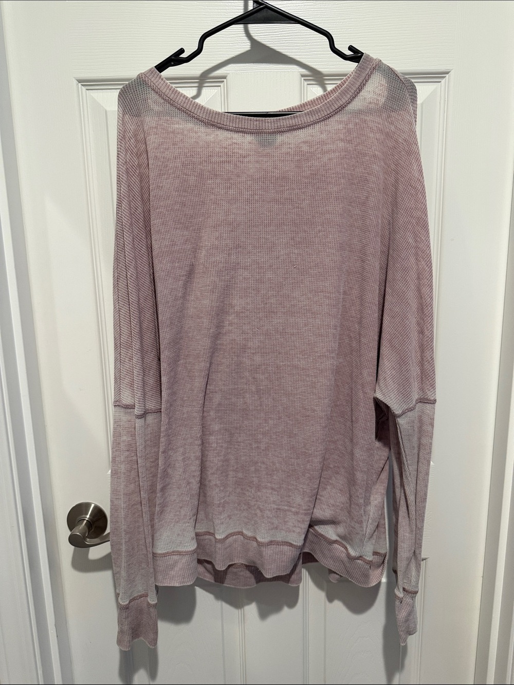 Mono B Dusty Mauve Lightweight Long-Sleeve Top